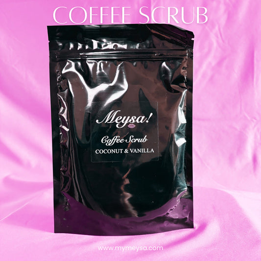 100% Natural Coffee Scrub to Fight Cellulite, Acne, and Stretch Marks