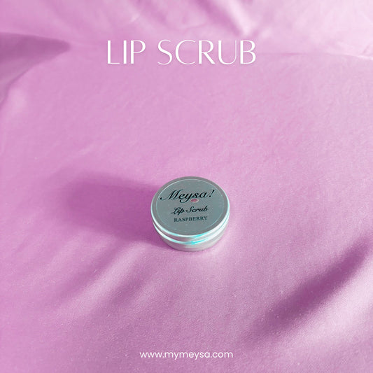 Natural Raspberry Lip Scrub