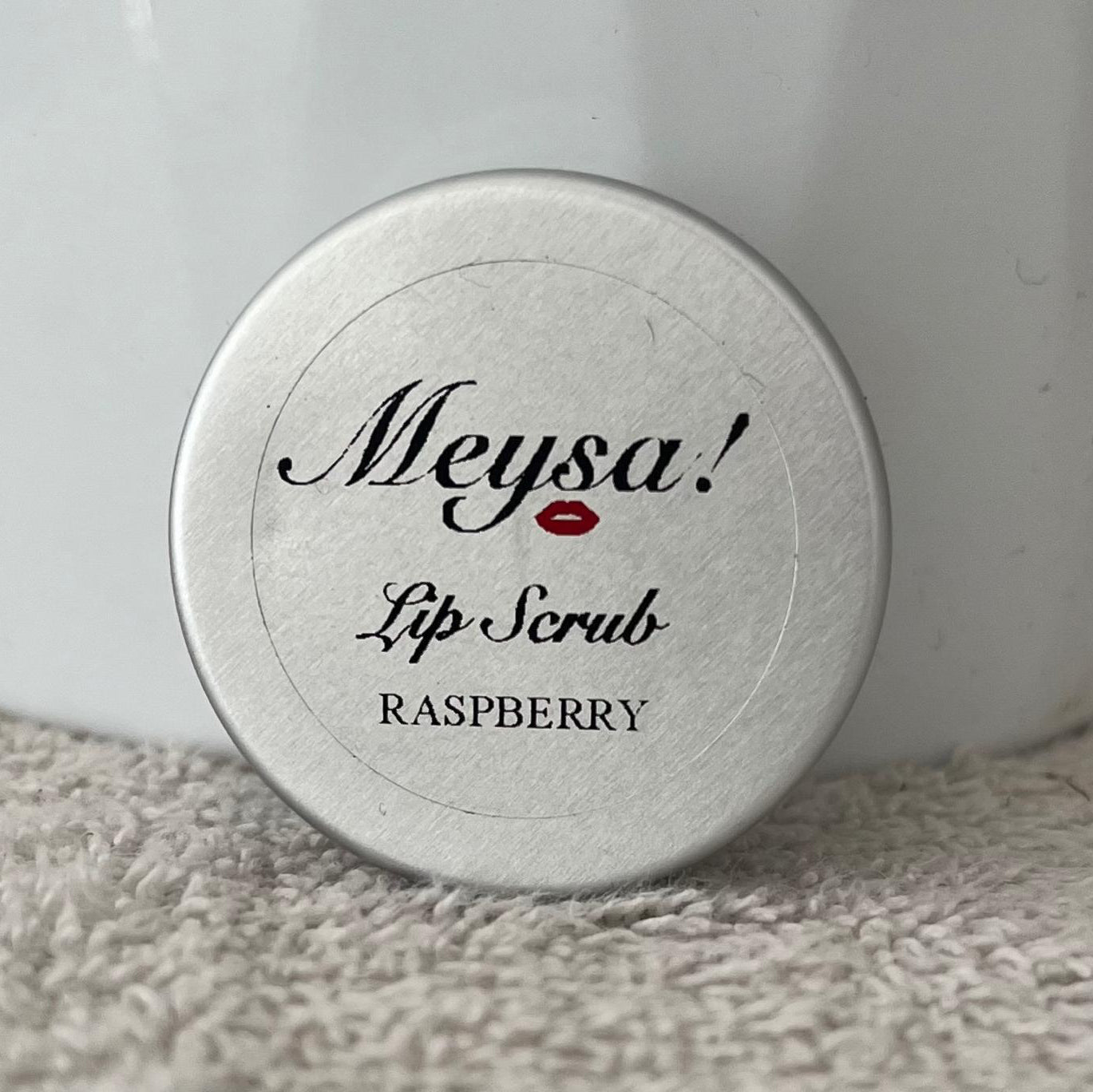 Natural Raspberry Lip Scrub