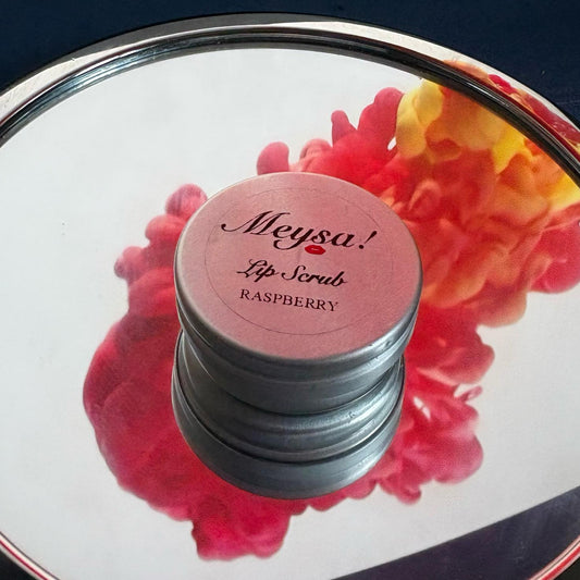 Natural Raspberry Lip Scrub