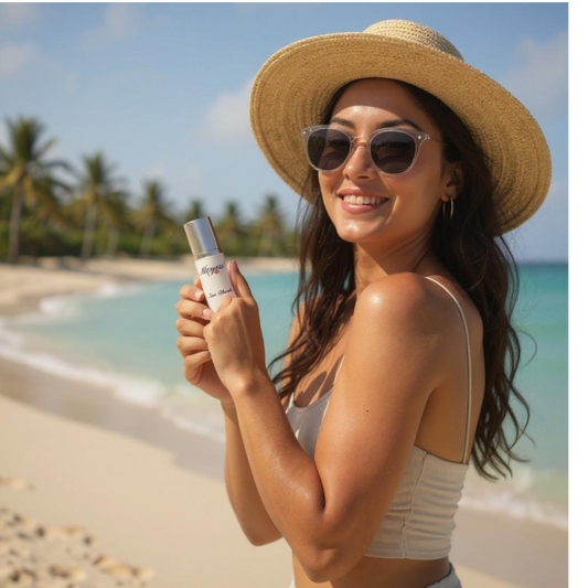 98% UV protection with SPF 50! Perfect for both face and body.